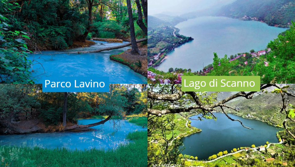 Lago di Scanno (foto di Foto di Giuseppina Di Berardino e Rodolfo Ortolani), Parco Lavino (foto di Carmela Roxanne Villa‎)