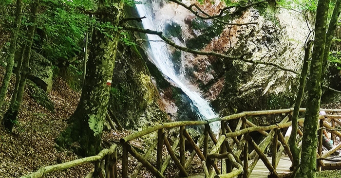 sentiero delle cascate camosciara