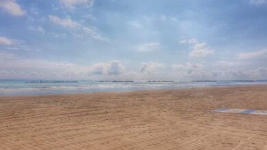 La Spiaggia dorata di Roseto Degli Abruzzi si risveglia a primavera