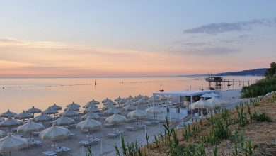 Spiaggia di Fossacesia. Un'alba di pace e tranquillità sulla Costa dei Trabocchi