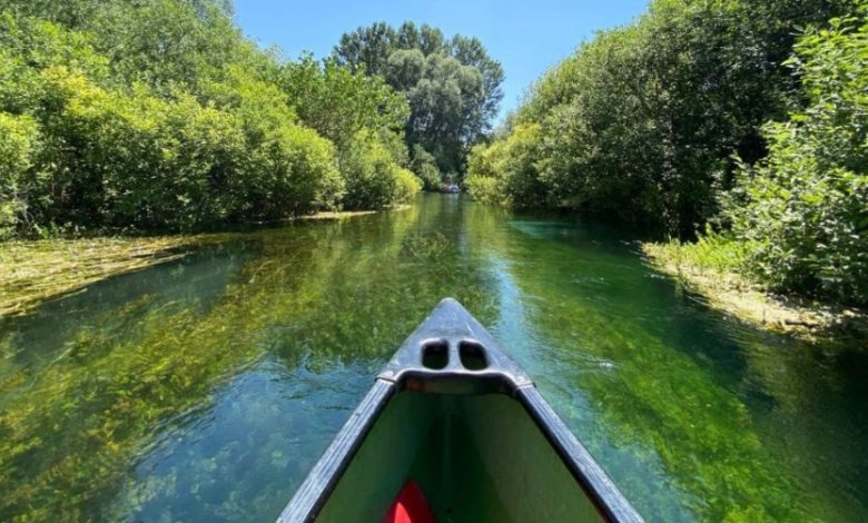 Siete già stati in canoa sul Tirino, la _strada nella natura_ più trasparente d'Italia_