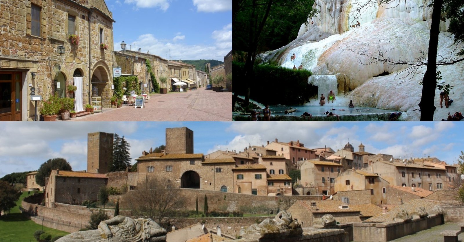 Itinerario tra Lazio e Toscana. Due "perle etrusche" e Pace e Relax in Terme meravigliose nel Bosco