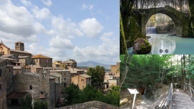 Itinerario in Lazio. Un piccolo Borgo con Castello, un Museo dei Fiori e un antico sito Etrusco