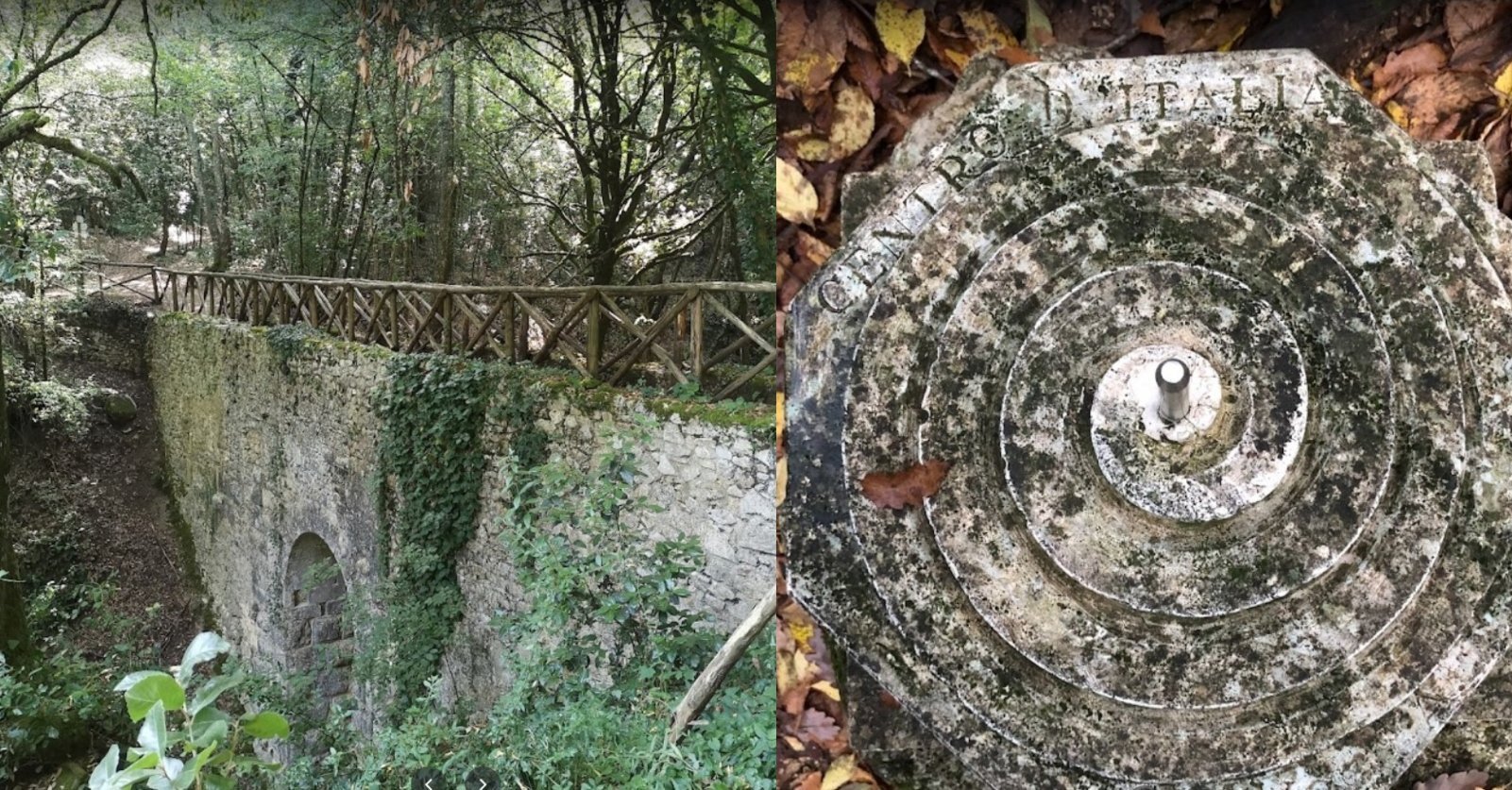 Hai già visitato il Ponte Cardona, il Centro geografico d'Italia?