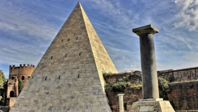 Roma. Sai in quanti giorni fu costruita la Piramide Cestia?