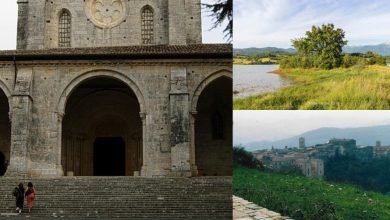 Itinerario in Lazio. Un borgo "preromano", una splendida Abbazia e un lago fantasma