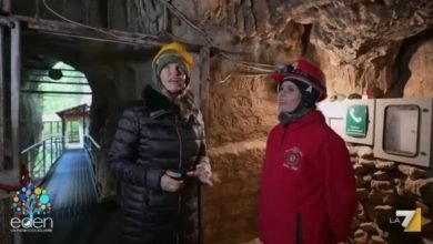 Licia Colò visita e racconta la Grotte di Stiffe su La7, uno dei luoghi più surreali d'Abruzzo-rit