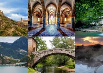 itinerari in Abruzzo, Lazio, Umbria e Toscana