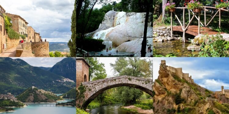 itinerari in Abruzzo Lazio e Toscana