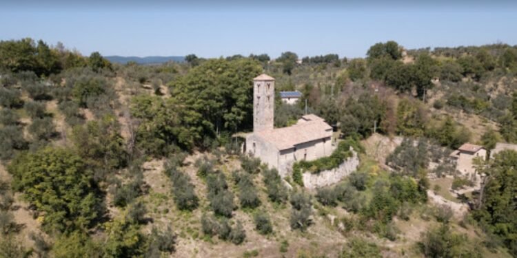 Chiesa Romanica di Santa Vittoria del XII secolo a Monteleone Sabino