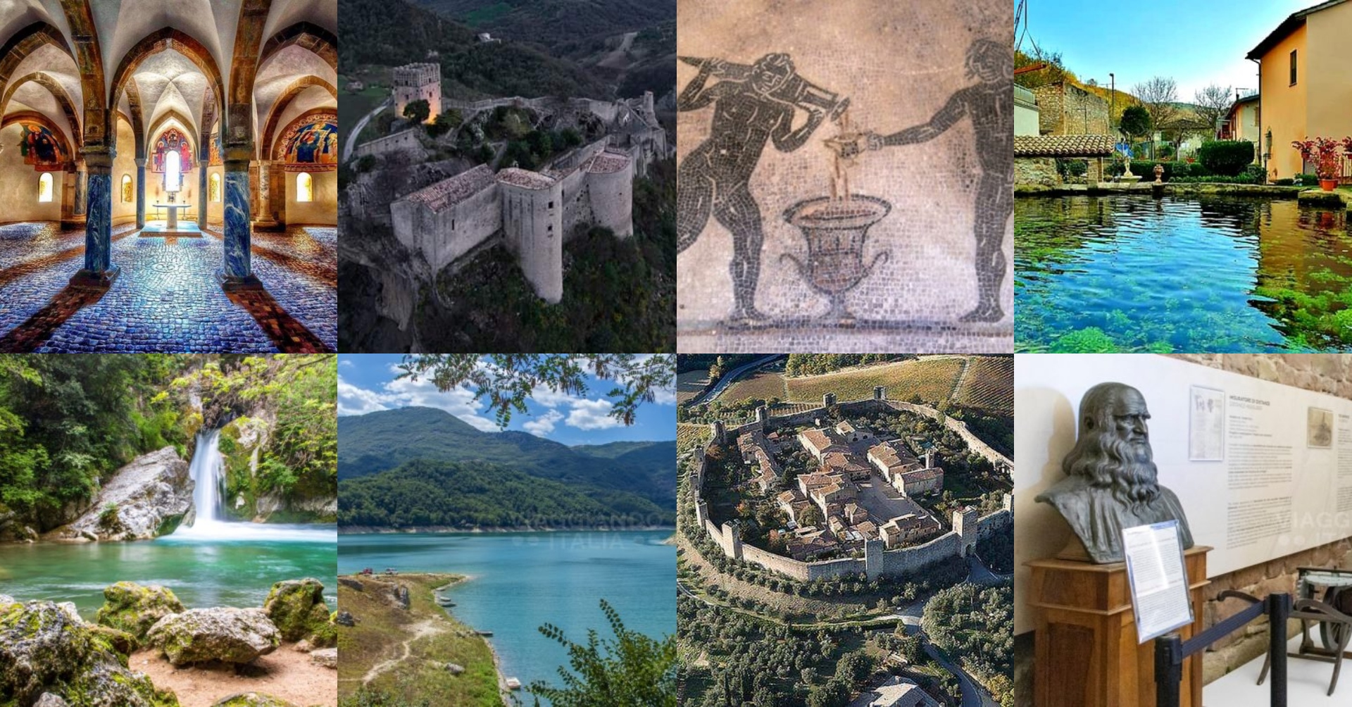 Cosa visitare a Gennaio in Abruzzo, Lazio, Umbria e Toscana
