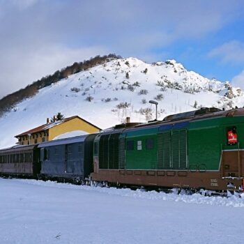 Ferrovia dei Parchi: Inverno sulla Ferrovia dei Parchi. Partenza del 19 Febbraio 2023, info e come prenotare