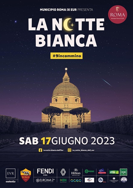 notte bianca a roma 2023