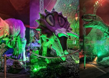 Arriva anche a Milano Segrate la mostra “Dinosauri in città” con esemplari robotizzati e a grandezza naturale