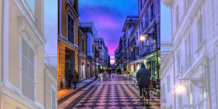 pescara di sera
