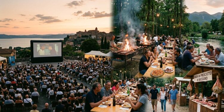 Eventi nel Lazio 20-27 luglio 2026 (generata con AI a solo scopo illustrativo)