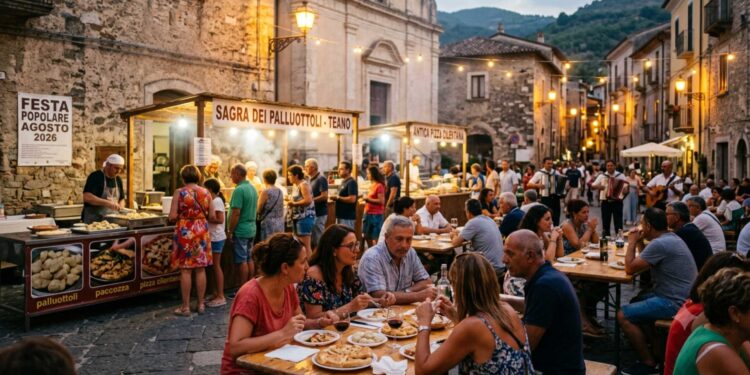 Sagre in Campania ad agosto 2026 (generata con AI a solo scopo illustrativo)