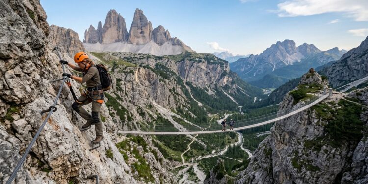Ponti tibetani e vie ferrate per principianti, guida pratica