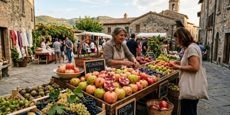 Borghi della melagrana e mercati dei frutti antichi