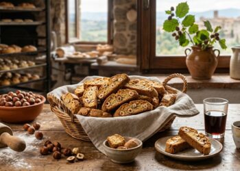 Tozzetti alle nocciole tra Lazio Tuscia e Monti Cimini