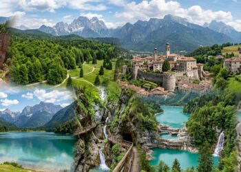 cosa visitare vicino Belluno (generata con AI a solo scopo illustrativo)