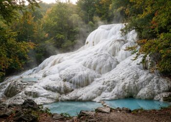 Settembre alle terme naturali di Bagni San Filippo tra Balena Bianca e Monte Amiata