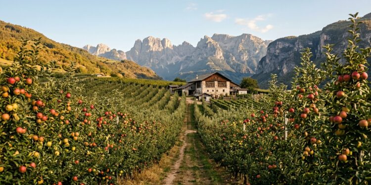 Raccolta delle mele in Trentino tra Canyon del Novella e Sanzeno, viaggio slow in settembre