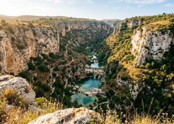 Settembre in Sicilia ai laghetti naturali di Cavagrande del Cassibile