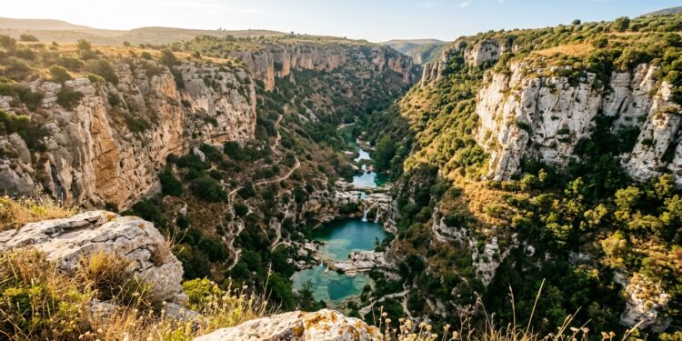 Settembre in Sicilia ai laghetti naturali di Cavagrande del Cassibile