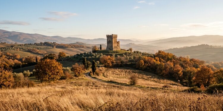 Itinerari tra le torri di avvistamento medievali in collina, l Italia lenta da scoprire