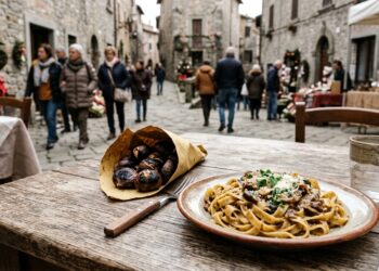 Festa della Castagna a Riofreddo 2026, programma, menu e come arrivare