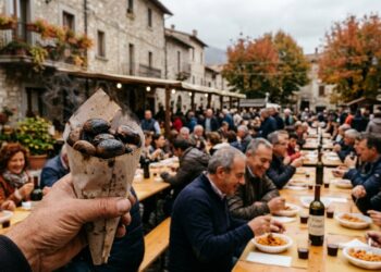 Festa della Castagna di Ascrea 2026 tra sapori del Cicolano e Lago del Turano