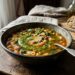 Minestrone alla Genovese il segreto del pesto aggiunto a crudo per un sapore ligure autentico