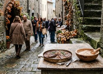 Festa di Castagnatura a Raggiolo, viaggio tra borghi in pietra, boschi e mulini