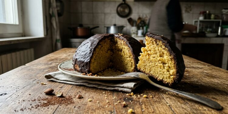 Parrozzo abruzzese, la ricetta tradizionale di Pescara con mandorle e cioccolato fondente
