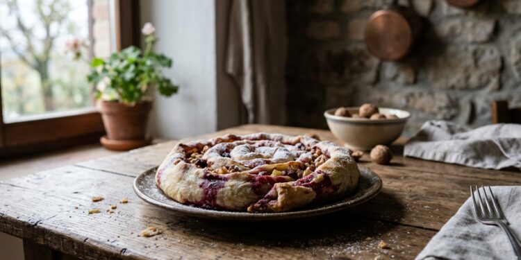 Rocciata umbra la ricetta tradizionale con mele noci e alchermes