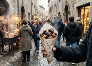 Sagra della Rola Festa del Cornuto 2026 a Rocca Canterano tra castagne e cortei goliardici