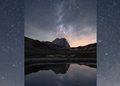 lago pietranzoni stelle foto di Maurizio Verdecchia