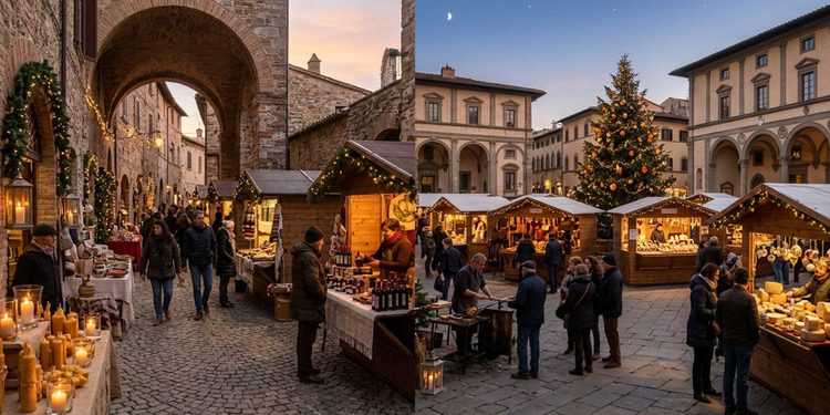 mercatini di Natale in Marche e Toscana